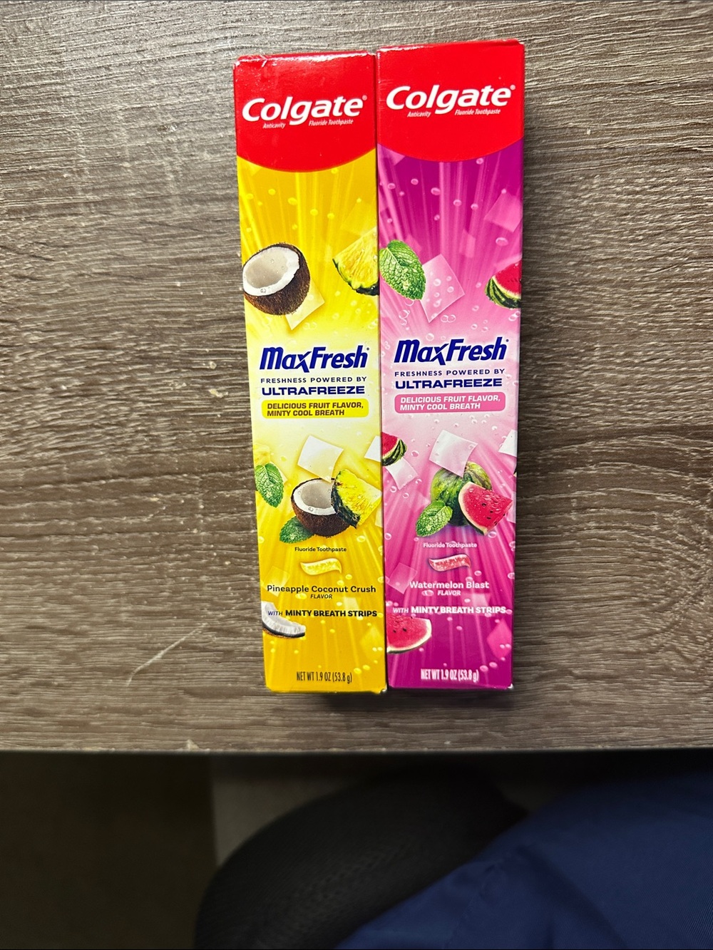 Colgate MaxFresh Tooth strips Twin Pack - Max fresh